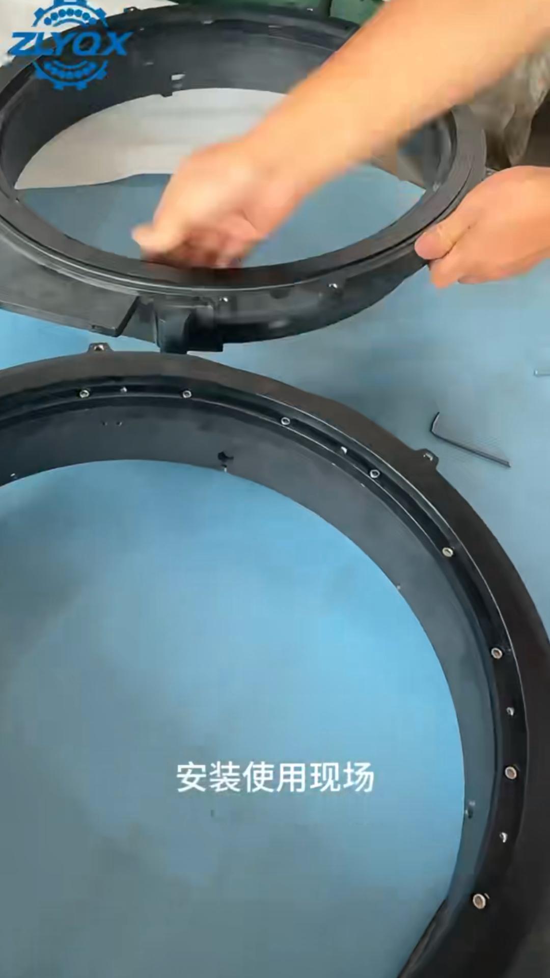 按需非标定制钢丝跑道轴承替代进口轻量化省空间高精度易安装，适